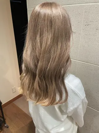 セミロング カラー 羽田翔大/ブリーチ/ ボブカット/店長のヘアスタイル