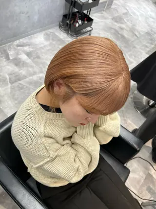 ショート カラー 透明感/レイヤー 🇰🇷tomonaのヘアスタイル