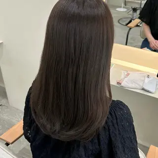 セミロング カラー hana/艶髪 /透明感カラー🪞のヘアスタイル