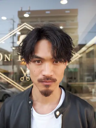 パーマ メンズ ON FLEEKのヘアスタイル