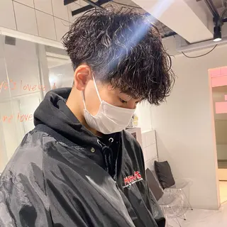 パーマ メンズ イケメン製造機 🔥上原沙羅🔥のヘアスタイル