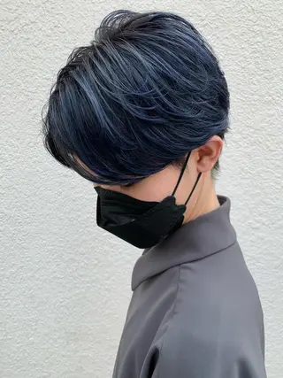 カラー メンズ 今里 雄大のヘアスタイル