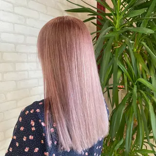 セミロング カラー ノンダメージサロンBonheur銀座並木通り店所属・ULTOWA/銀座 ERIのヘアスタイル