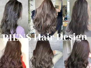 カラー RIENS♡xrea 山本優舞のヘアスタイル