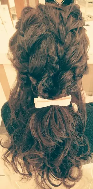 ヘアアレンジ ロング ヘアセット/髪質改善 /カラー/TADOのヘアスタイル