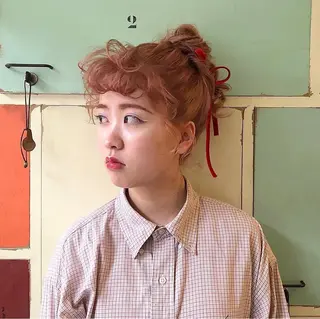 ヘアアレンジ sourire  西大分所属・Sourire西大分 ☘️いけだ　あおいのヘアスタイル