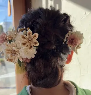 ヘアアレンジ ヘアーステーションBe-PASH所属・木本 陽菜のヘアスタイル