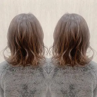 ミディアム カラー 髪質改善/縮毛矯正/ 韓国ヘア/店長敦士のヘアスタイル