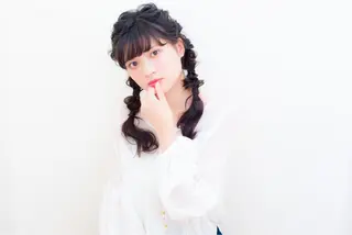 ロング カラー ヘアアレンジ 店長/ 加藤 流菜のヘアスタイル