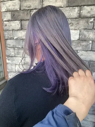 セミロング カラー ✂️似合わせの魔術師 石田一樹✂️のヘアスタイル