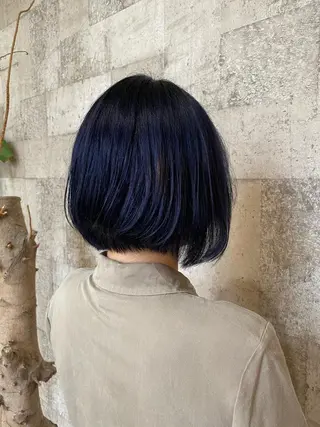 ミディアム カラー runa ショート/ボブのヘアスタイル