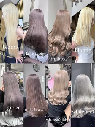 ロング カラー Selenehair 三条本店のヘアスタイル