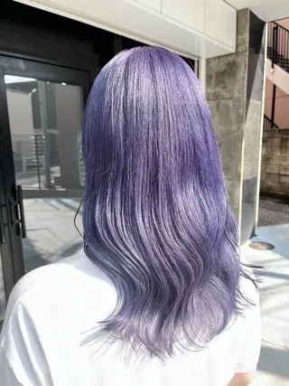 ロング カラー ハイトーン/韓国風/ 艶髪/吉祥寺のヘアスタイル