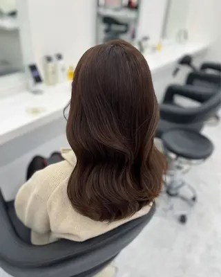 ロング カラー パーマ ヘアアレンジ メンズ キッズ ♥️韓国ヘア レイヤー♥️ゆりのヘアスタイル