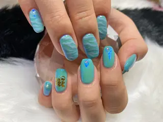 ミディアム ネイル nail yukkoのネイルデザイン