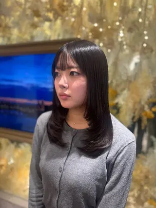 ミディアム Tiffa銀座所属・TiffaGINZA /Momokaのヘアスタイル