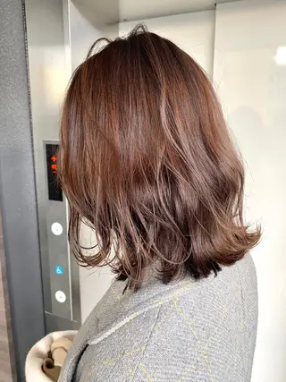 ミディアム カラー メンズヘア/レイヤー /ボブ山内春輝のヘアスタイル