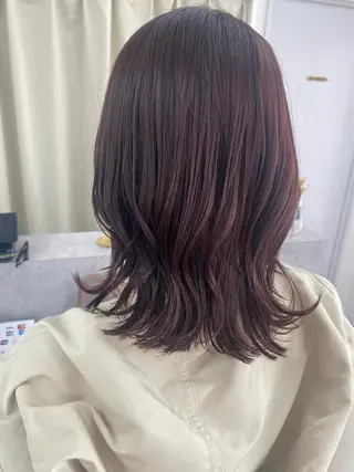 ミディアム カラー PARK.なんば本店 ミルボンAujua認定サロン[パーク]所属・辻優太/韓国ヘア/メ ンズ/ダウンパーマのヘアスタイル