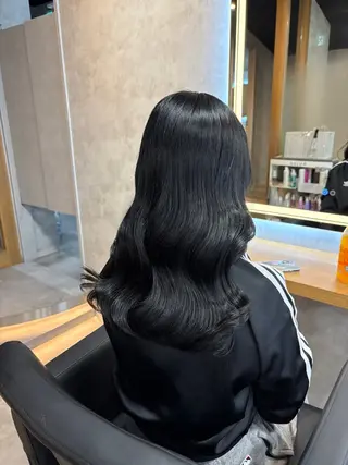 セミロング カラー ヘアアレンジ 神谷勇太/ 札幌透明感カラー特化のヘアスタイル