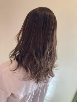 ロング 松村　由莉香/ カラー/髪質改善のヘアスタイル