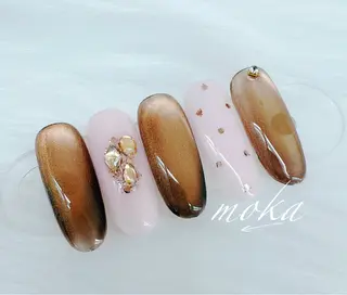 ネイル 胡蝶蘭レディースサロ ンNailMOKAのネイルデザイン