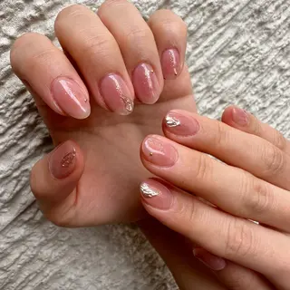 ロング カラー ヘアアレンジ キッズ ネイル マツエク・マツパ アイブロウ 福田 加奈のネイルデザイン