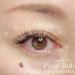 マツエク・マツパ Pixie Bob 🐈‍⬛　位田のマツエク・マツパデザイン