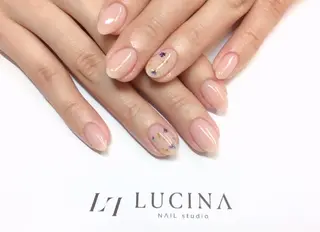 ネイル 新橋 ルキナ スタッフのネイルデザイン