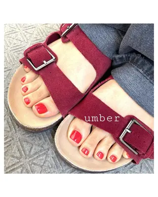 ネイル umber 三茶1分のネイルデザイン