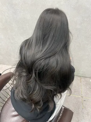 ロング MOE 福岡韓国ヘア✧︎のヘアスタイル