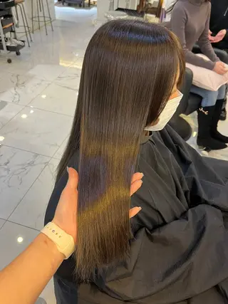 ロング カラー 透明感カラー/大阪 Rieのヘアスタイル