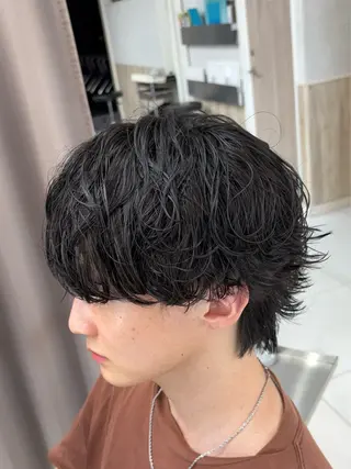 ショート パーマ メンズ GRANDEUR ryuのヘアスタイル