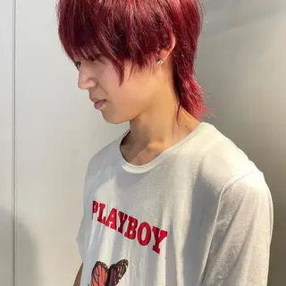 ショート カラー ブロンド／ブリーチ 【SITY.】のヘアスタイル