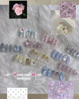 ネイル lili.nail y2k/ワンホンのネイルデザイン
