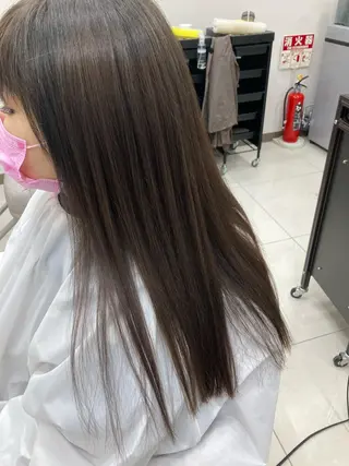 カラー macaronいわきラトブ店所属・吉田 真美のヘアスタイル