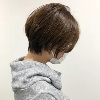 ショート Gardenhair 小笠原篤矢ショートのヘアスタイル