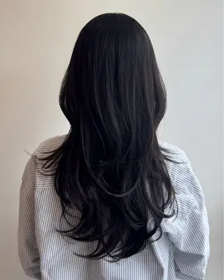 パーマ コテ巻き風パーマ 専門店　モモのヘアスタイル