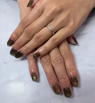 ネイル ネイルサロンエーナインイオンモール苗穂店所属・K Mariのネイルデザイン