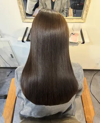 カラー Sherry/R 三川町　木村祐里奈のヘアスタイル