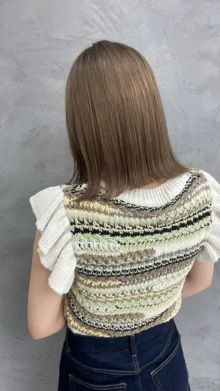 ミディアム ヘアサロンソシエ所属・コミヤマ ナツキ🪿のヘアスタイル