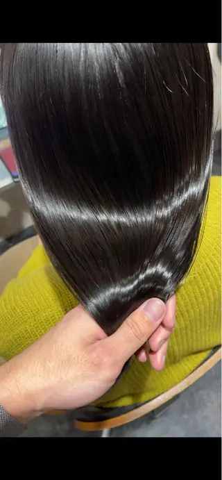 ロング カラー 泉 堅也のヘアスタイル