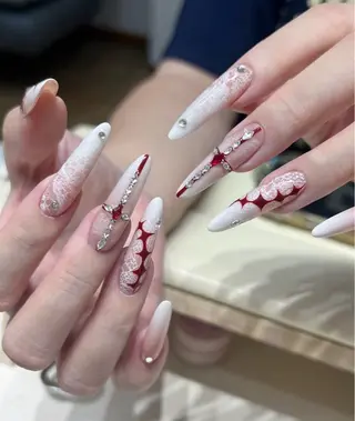 ネイル 長さだし専門店 M2　rikaのネイルデザイン