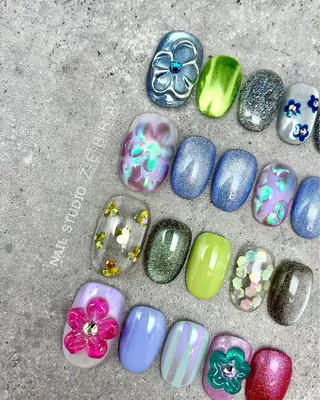 ネイル Nail Studio Zebra所属・HINATA - ZEBRAのネイルデザイン