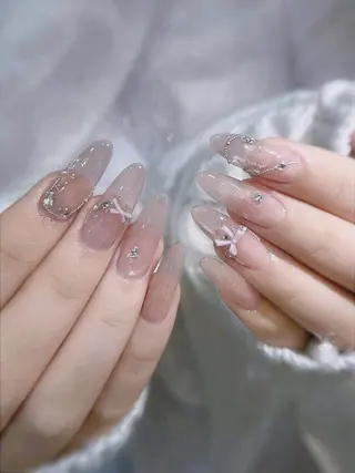 ロング Bling Salonのネイルデザイン