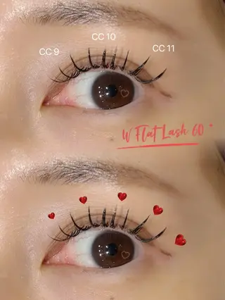 マツエク・マツパ 束感韓国アイドル🎀 まつ毛YUA🍒のマツエク・マツパデザイン