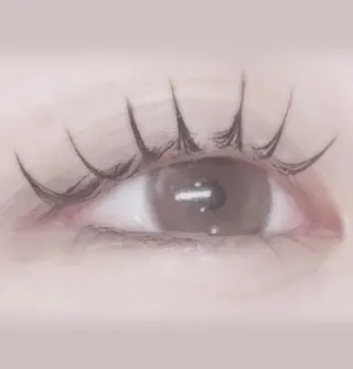 マツエク・マツパ 仲尾 奏音のマツエク・マツパデザイン