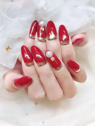 ネイル 長さだし専門店 M2　rikaのネイルデザイン