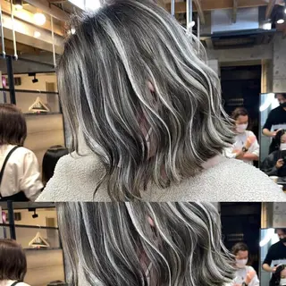 ショート カラー 新宿/韓国風レイヤー 髪質改善/ジャッキーのヘアスタイル