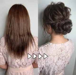 セミロング KAJI MANAMIのヘアスタイル