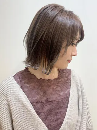 ミディアム 【ボブ/個室サロン】 癒し空間mimuraのヘアスタイル